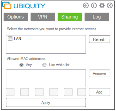 asem-ubiquity-sharing-options