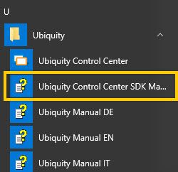 ubiquity-control-center-sdk