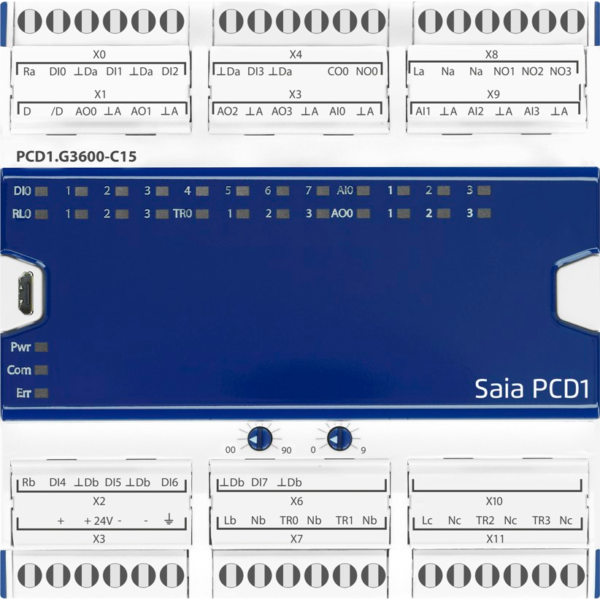 Programowalny moduł zdalnych we/wy PCD1.G360x-C15 - obrazek 2