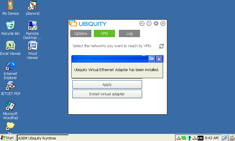 asem-ubiquity-virtual-ethernet-adapter-has-been-installed