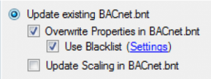 Blacklist dla BACnet