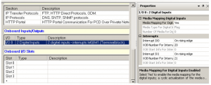 Mapowanie wejść przerwań w PCD3.Mxx60
