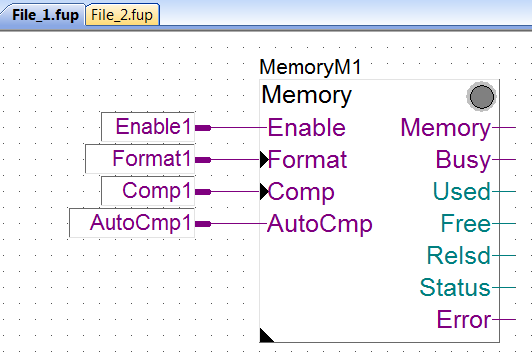 Bloczek Memory Management z biblioteki File System