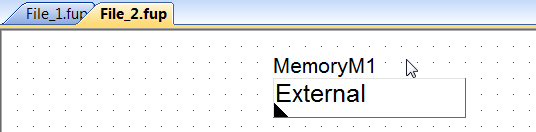 Bloczek External z biblioteki File System
