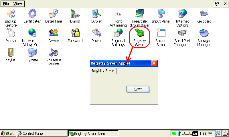 registry-saver-applet